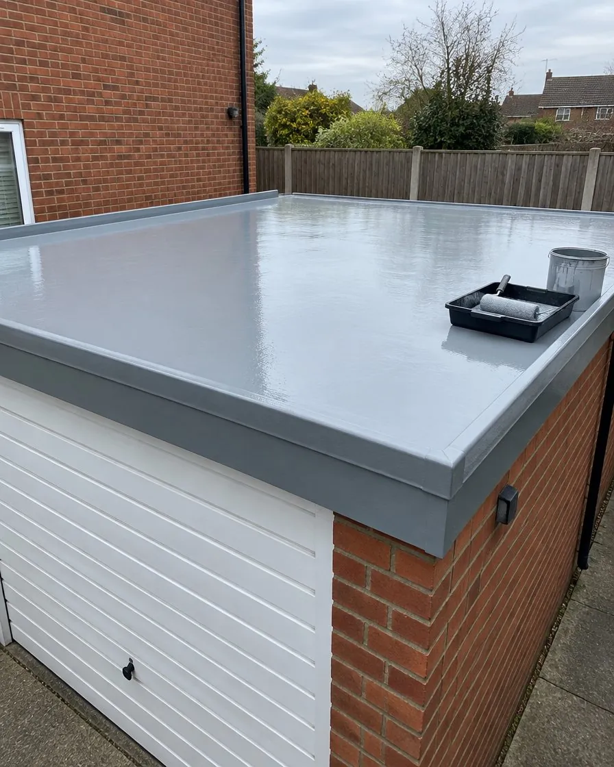GRP fibreglass roofing in Saltash